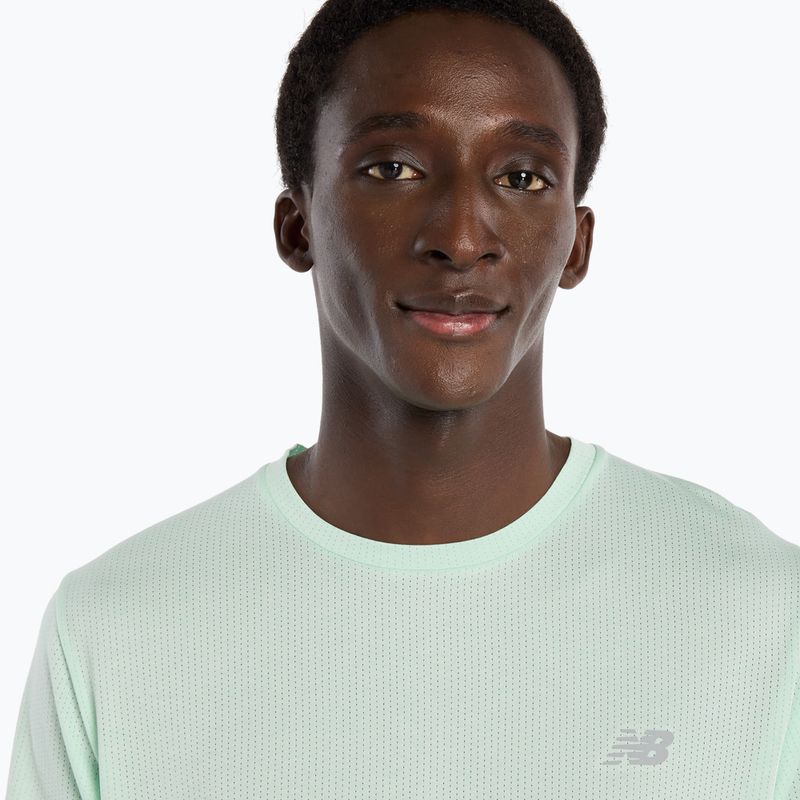 Shirt Herren New Balance Schuhe Athletics Run cosmic jade heather 5