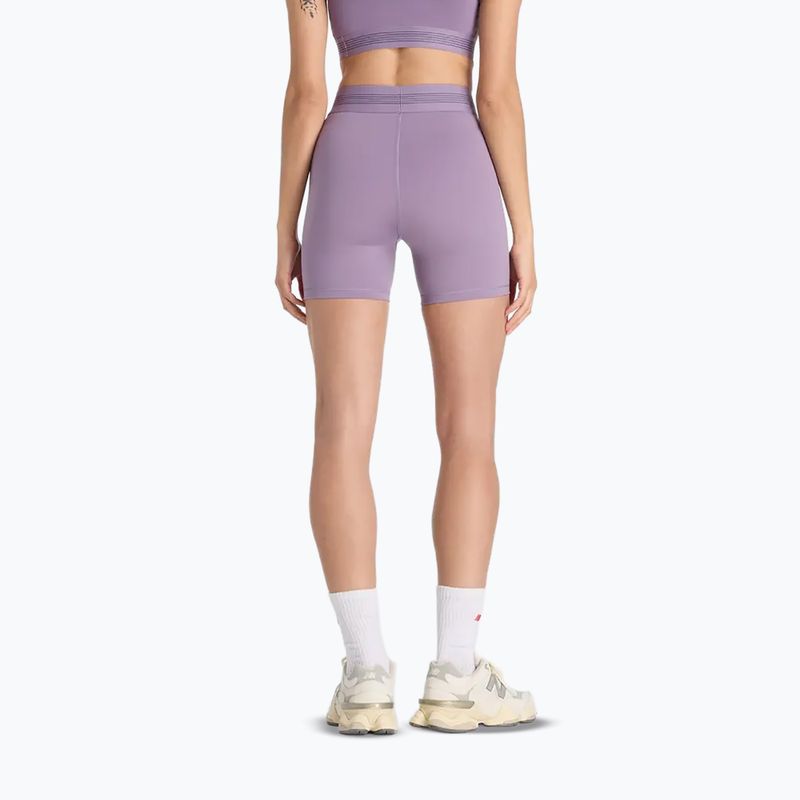 Damen-Shorts New Balance AC Fitted 5" candied violet 3
