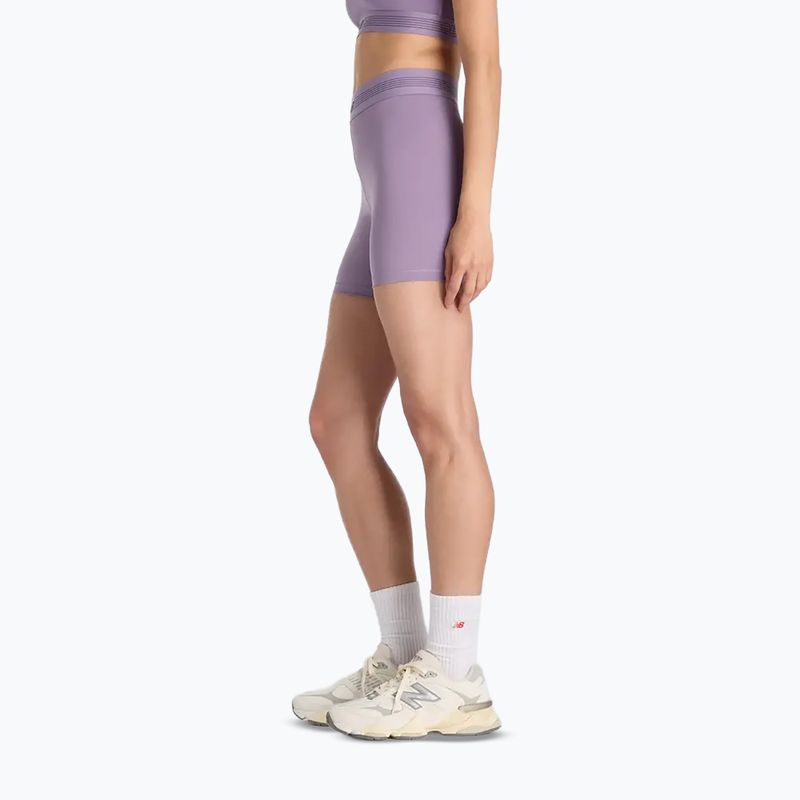 Damen-Shorts New Balance AC Fitted 5" candied violet 4