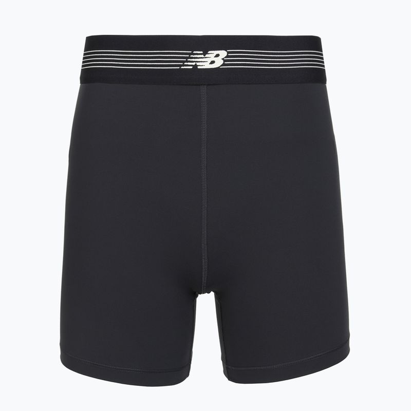 Damen-Shorts New Balance AC Fitted 5" black/white