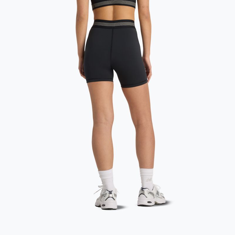 Damen Shorts New Balance Schuhe AC Fitted 5" black/white 3