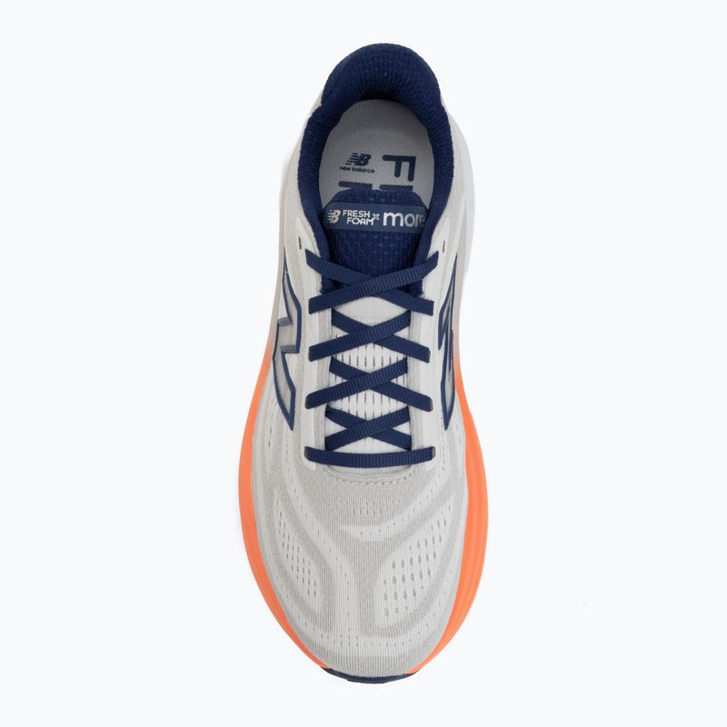 Herren-Laufschuhe  New Balance Fresh Foam More V6 reflection/blue oyster/tangerine heat 5
