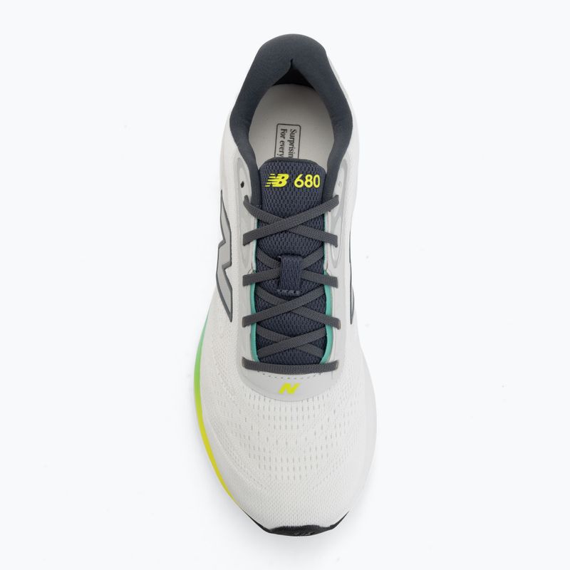Herren-Laufschuhe  New Balance Fresh Foam 680's V9 reflection/grey matter/alkaline green 5