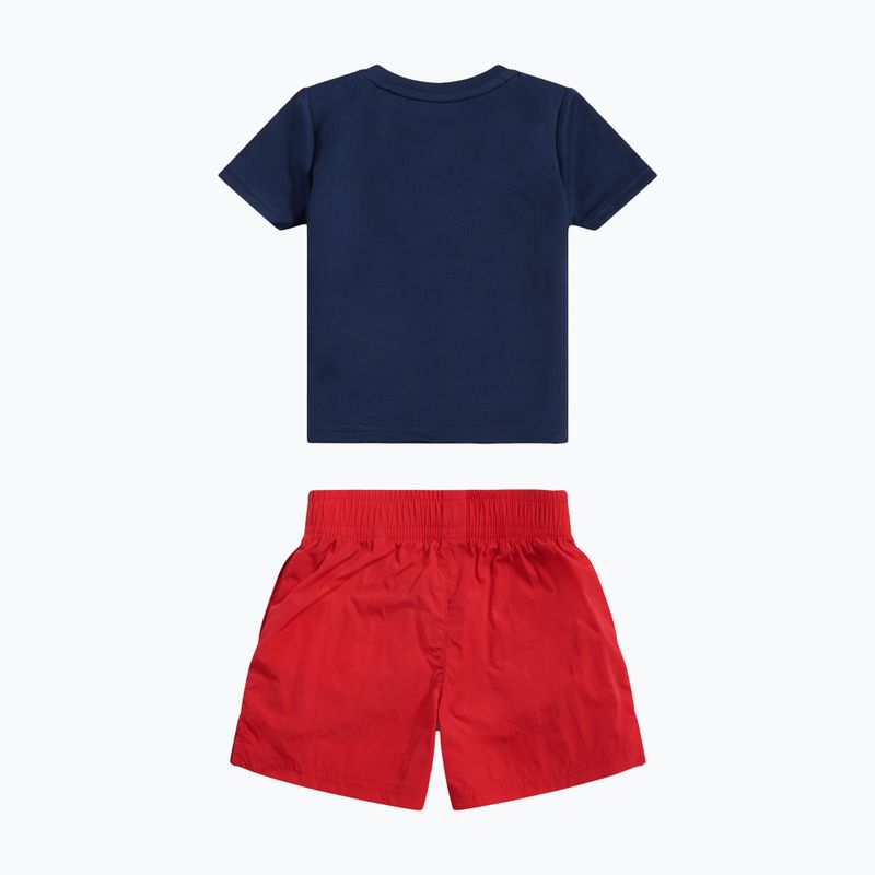 Kinder-Set New Balance Contrast Athletic Tee & Nylon Short nb navy 2
