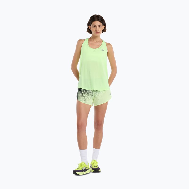 Damen T-Shirt New Balance Athletics Tank afterglow heather 2