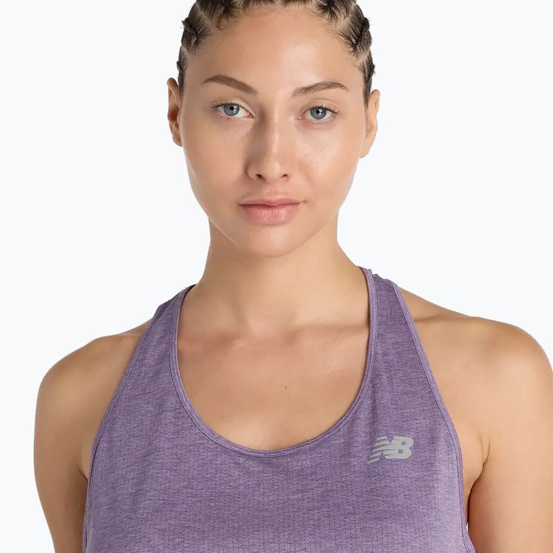 Shirt Damen New Balance Schuhe Athletics Tank candied violet heather 4