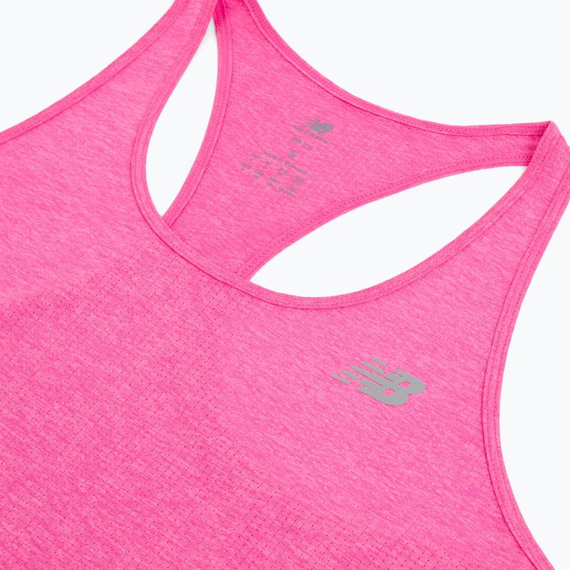 Shirt Damen New Balance Schuhe Athletics Tank pink heat heather 3