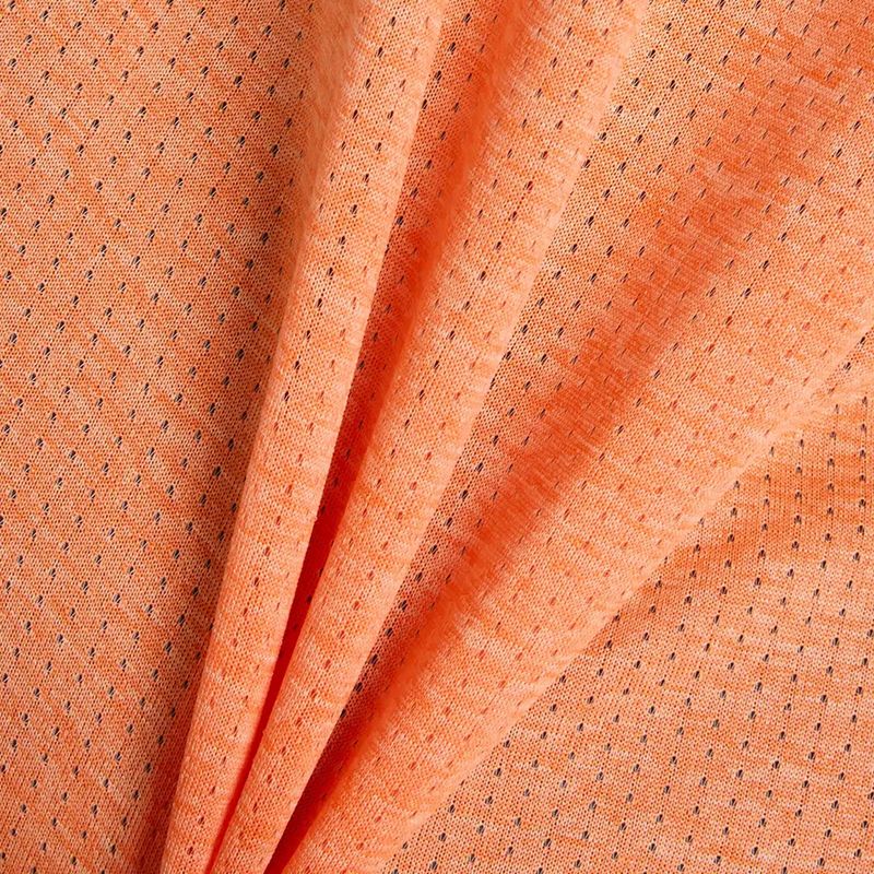 Damen T-Shirt New Balance Athletics tangerine heat 6