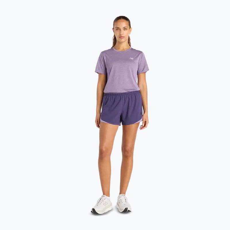 Shirt Damen New Balance Schuhe Athletics candied violet heather 2