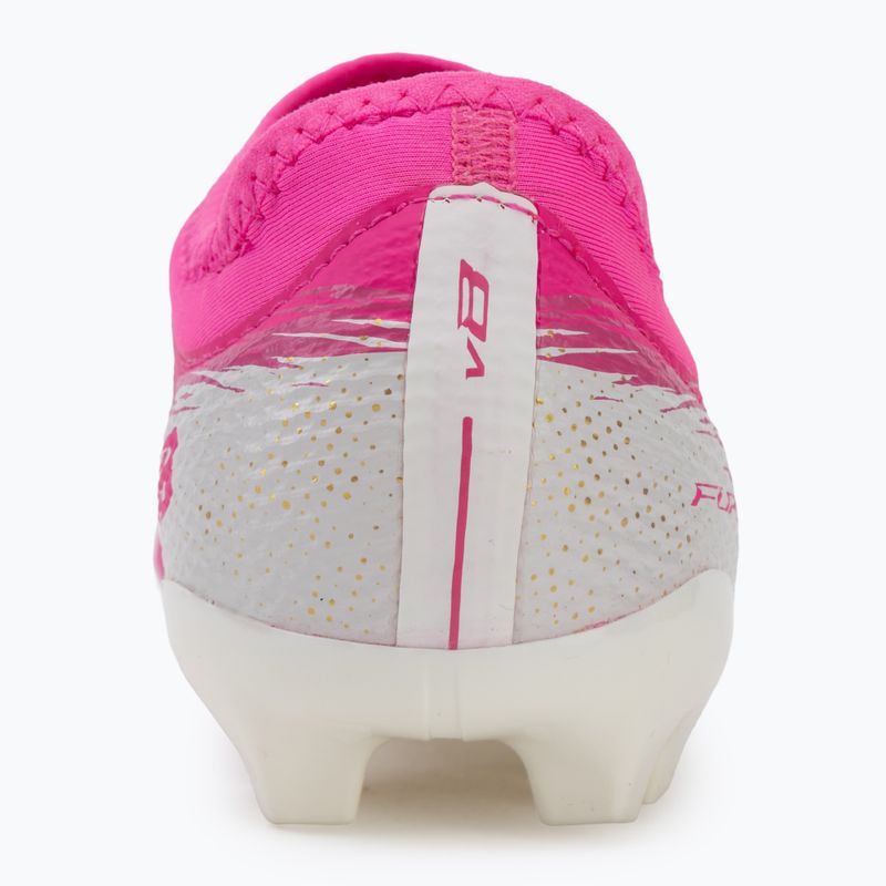 Fußballschuhe Kinder New Balance Schuhe Furon Team V8 FG pink heat/sea salt/gold metallic 6