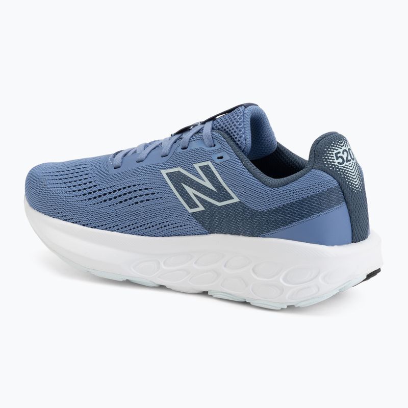 Damen-Laufschuhe New Balance Fresh Foam 520's V9 fairweather blue/vinte indigo/glint blue 3