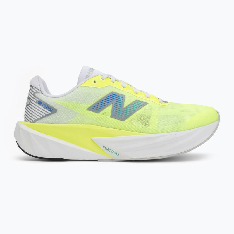 Herren-Laufschuhe  New Balance FuelCell Rebel V5 afterglow/deep end 2