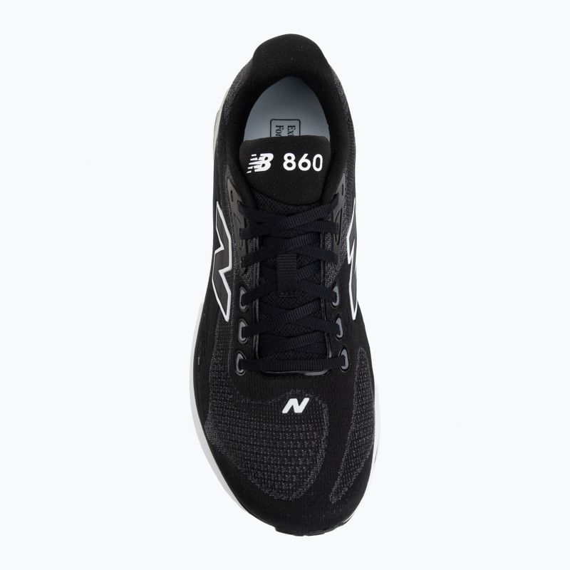 Herren-Laufschuhe  New Balance Fresh Foam 860's V15 black/ 103 white 5