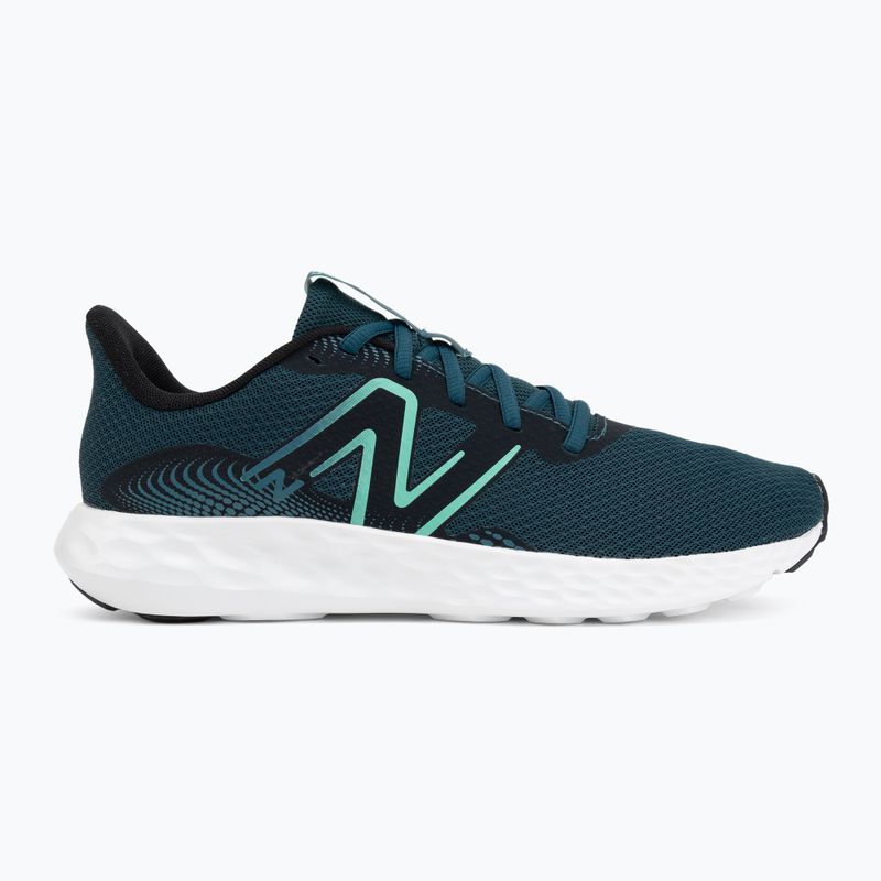 Herren-Laufschuhe New Balance Fresh Foam 411's V3 salt water/deep end/medusa green 2