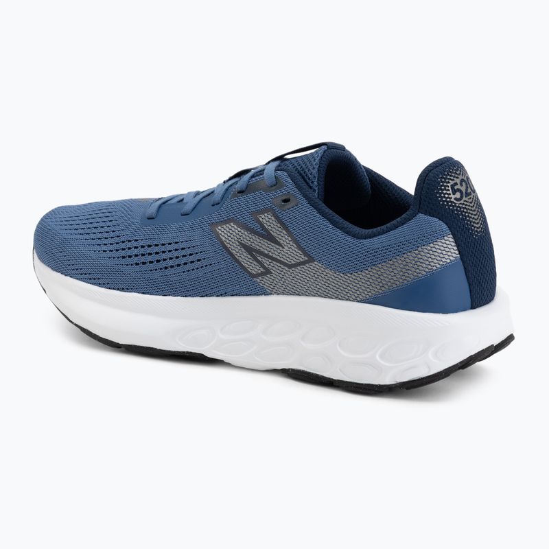 Herren-Laufschuhe  New Balance Fresh Foam 520's V9 mic blue/ navy/dark silver metallic 3