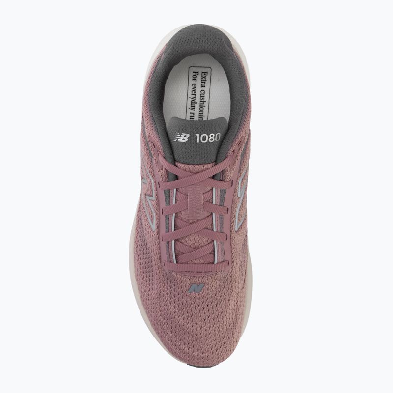 Damen-Laufschuhe New Balance 1080's V15 rosewood/silver metallic/neptune grey 5