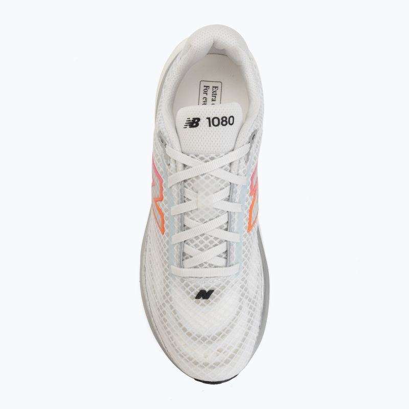 Damen-Laufschuhe  New Balance 1080's V15 103 white/pink heat/tangerine heat 5