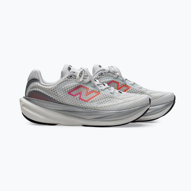 Damen-Laufschuhe New Balance 1080's V15 103 white/pink heat/tangerine heat