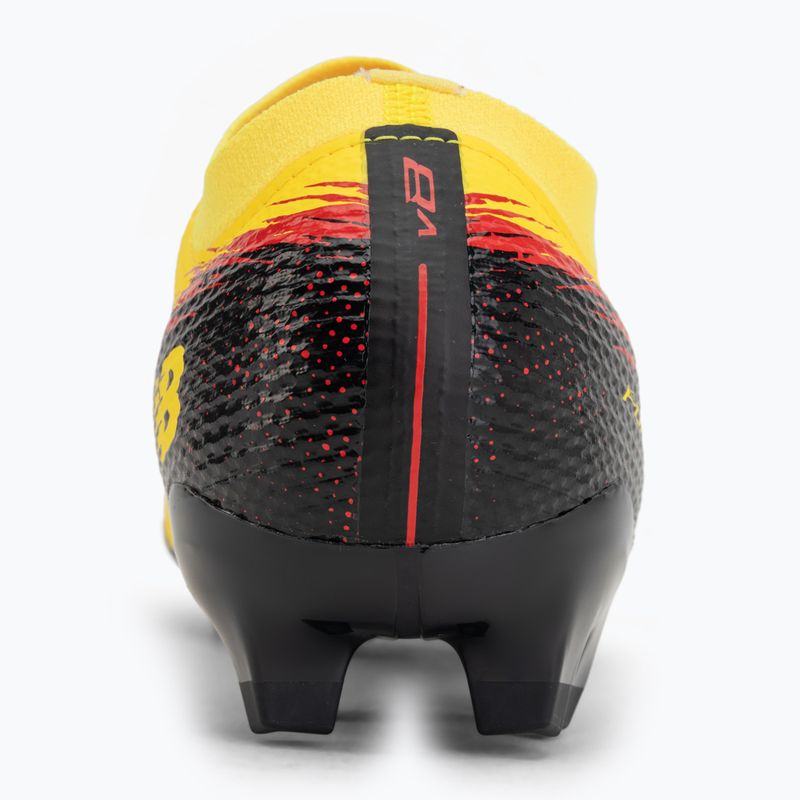 Fußballschuhe New Balance Furon Team V8 FG punch yellow/black 100/fire cracker 6