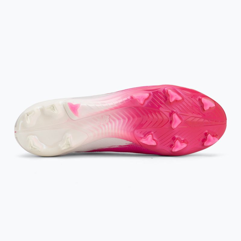 Buty piłkarskie New Balance Furon Elite V8 FG pink heat/sea salt/gold metallic 4