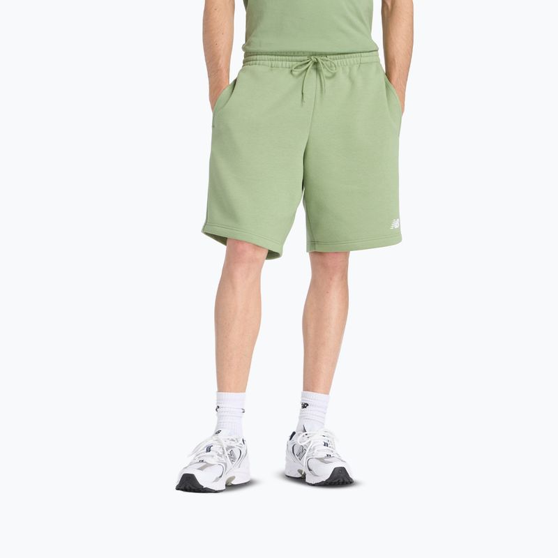 Shorts Herren New Balance Schuhe Fleece Short 9" oregano