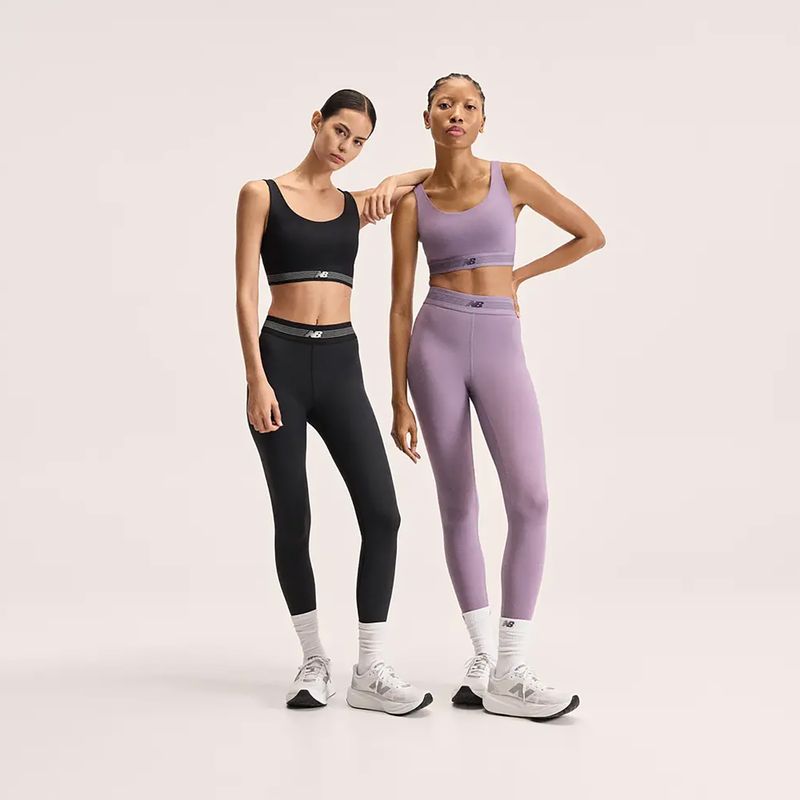 Damen-Leggings New Balance AC 25" black/white 12