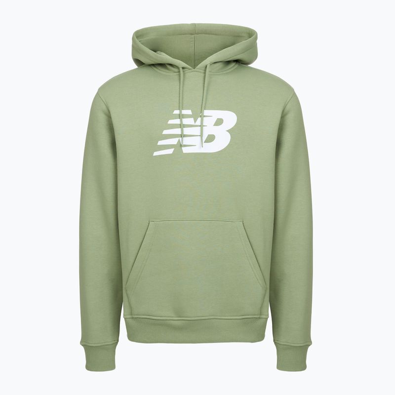 Herren Sweatshirt New Balance Core Brushed Hoodie oregano 6