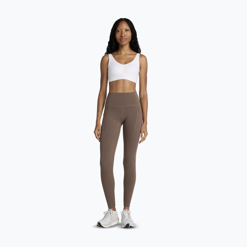 Lauftights Damen New Balance Schuhe Sleek Pocket High Rise cortado 2