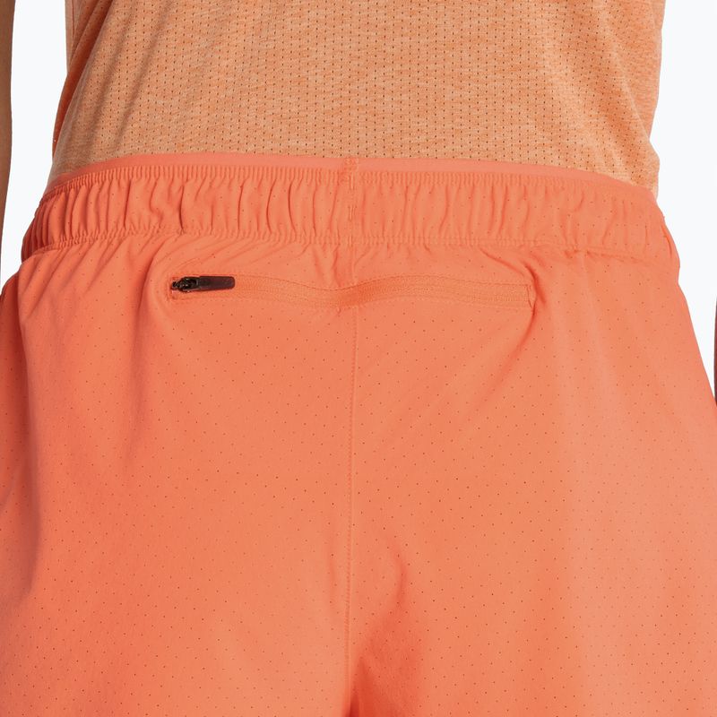 Damen-Shorts New Balance RC Seamless 3" tangerine heat 6