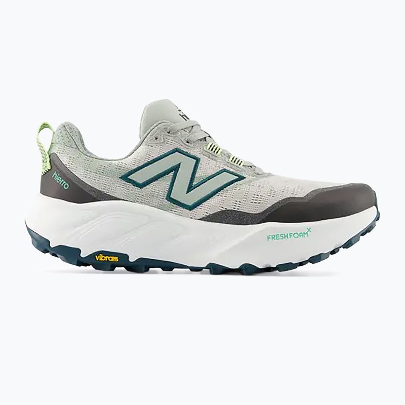 Herren-Laufschuhe New Balance Fresh Foam Hierro V9 grey matter/medusa green