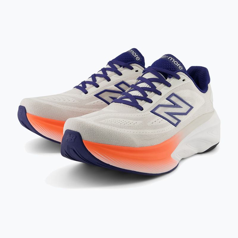 Herren-Laufschuhe  New Balance Fresh Foam More V6 reflection/blue oyster/tangerine heat 3