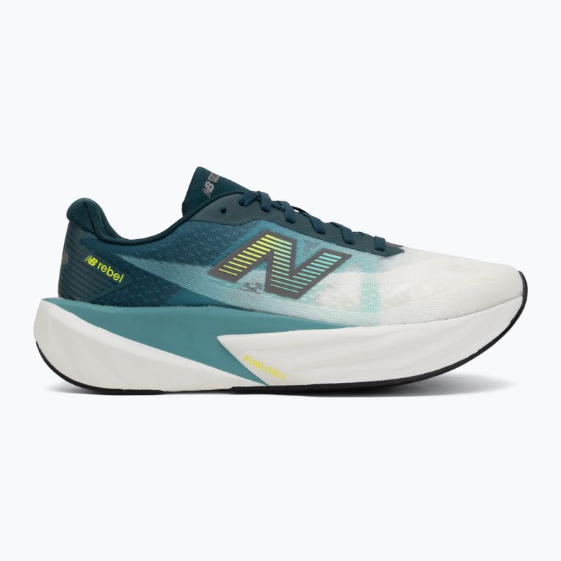 Herren-Laufschuhe New Balance FuelCell Rebel V5 medusa green/faded teal 2