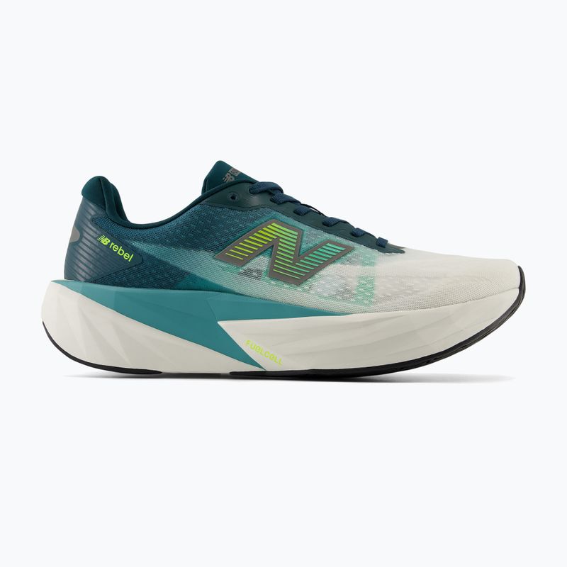 Herren-Laufschuhe New Balance FuelCell Rebel V5 medusa green/faded teal 2