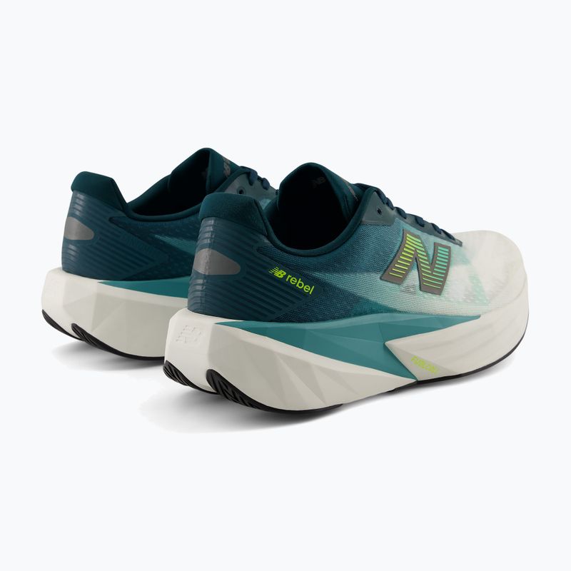 Herren-Laufschuhe New Balance FuelCell Rebel V5 medusa green/faded teal 5