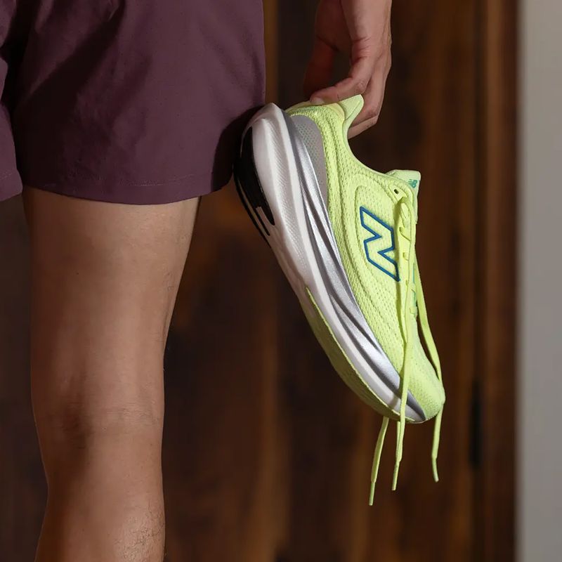 Herren-Laufschuhe  New Balance 1080's V15 afterglow/blue bird/silver metallic 8