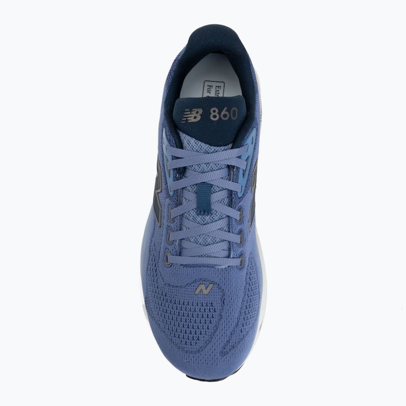 Herren-Laufschuhe New Balance Fresh Foam 860's V15 fairweather blue/ navy 5