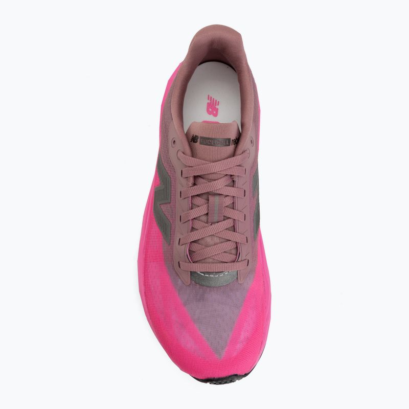 Damen-Laufschuhe New Balance FuelCell Rebel V5 pink heat/rosewood 5
