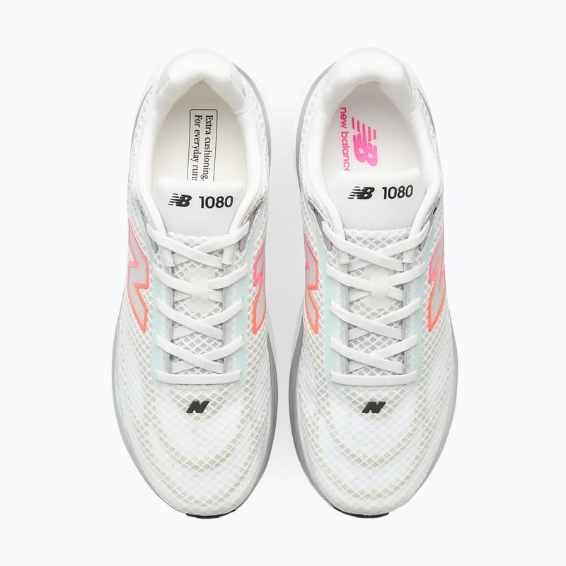 Herren-Laufschuhe New Balance 1080's V15 103 white/pink heat/tangerine heat 4