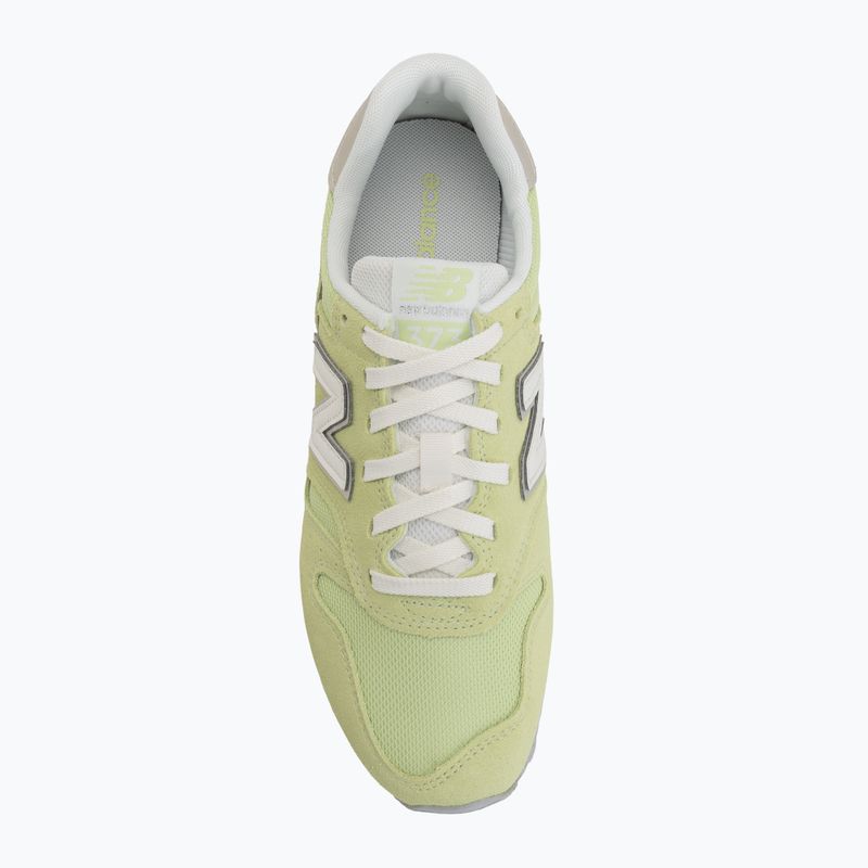 Damenschuhe New Balance Schuhe 373's V2 dry lime/dark silver metallic 5