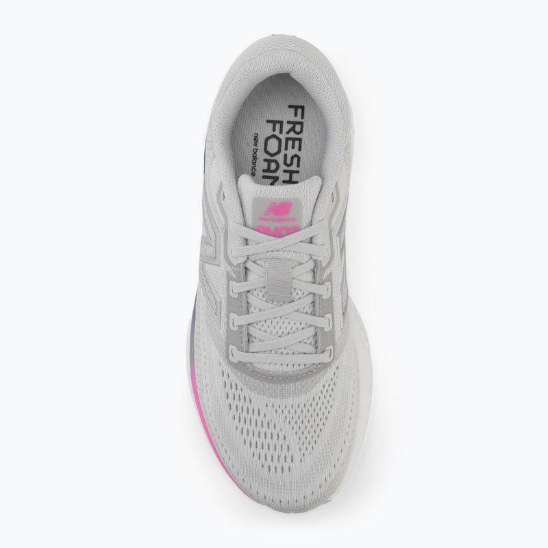 Damen-Laufschuhe New Balance Fresh Foam Evoz V4 grey matter/pink heat/blue oyster 5