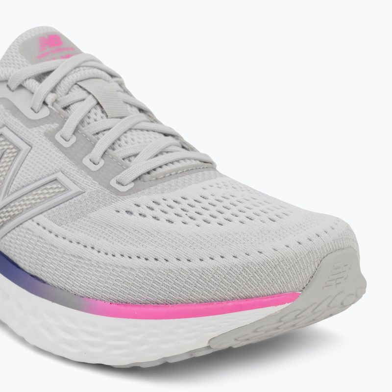 Damen-Laufschuhe New Balance Fresh Foam Evoz V4 grey matter/pink heat/blue oyster 7