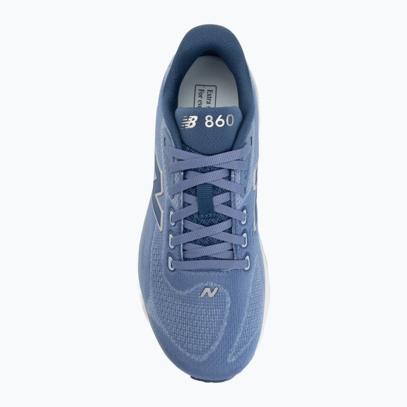 Damen-Laufschuhe New Balance Fresh Foam 860's V15 fairweather blue/silver metallic 5