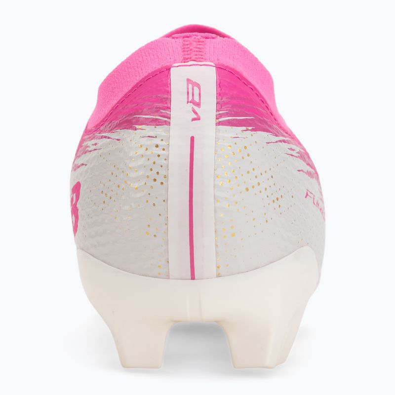 Fußballschuhe New Balance Schuhe Furon Team V8 FG pink heat/sea salt/gold metallic 6