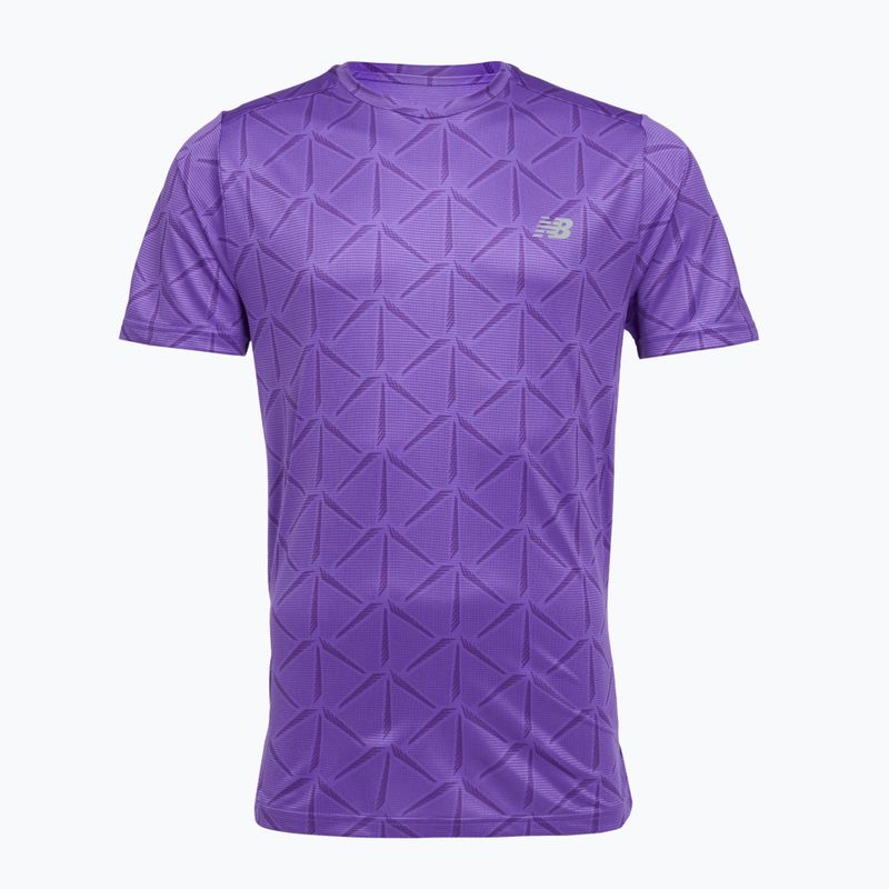 Shirt Herren New Balance Schuhe Essentials Printed T electric purple 6