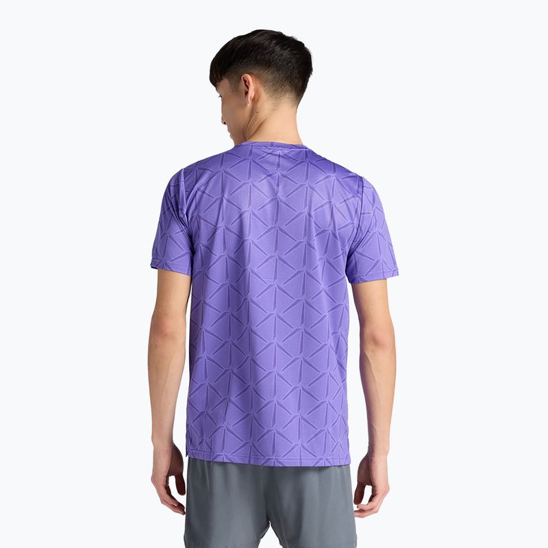 Herren T-Shirt New Balance Essentials Printed T electric purple 2