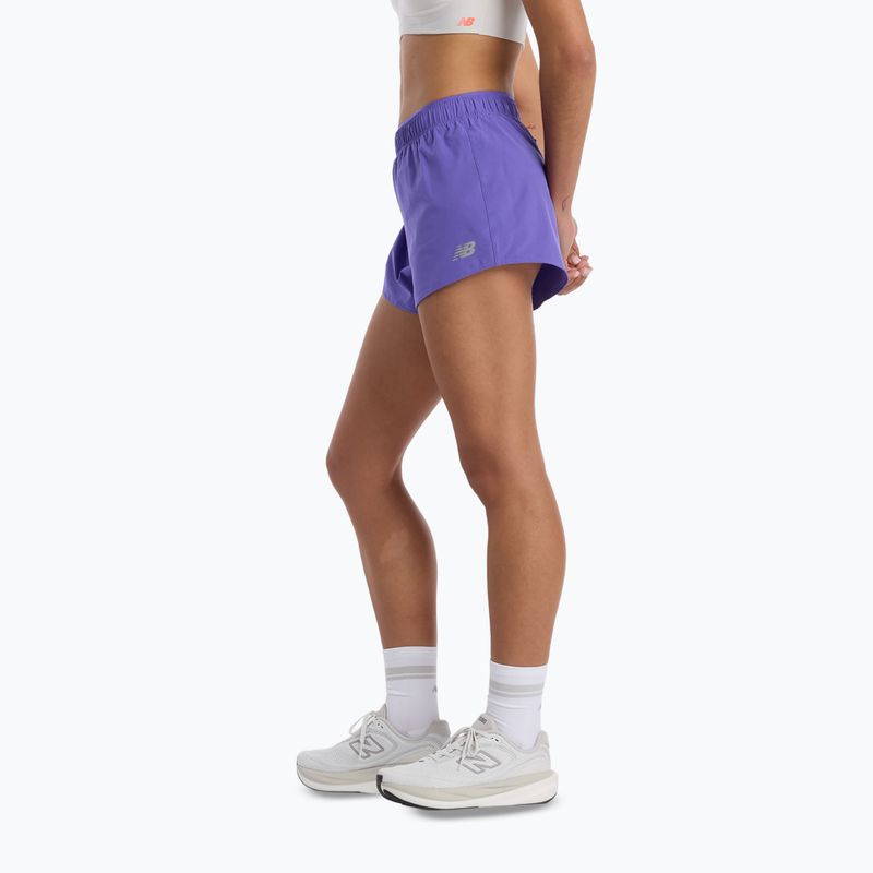 Damen-Shorts New Balance RC Seamless 3" electric purple 4
