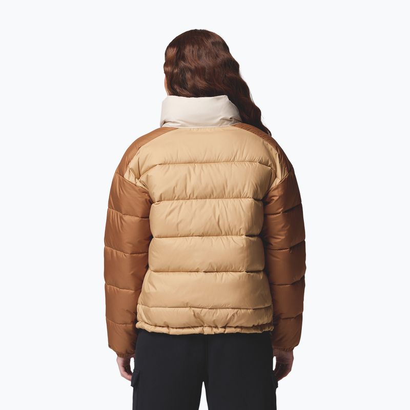 Gefütterte Damenjacke Columbia Pike Lake canoe/camel brown/dark stone 3