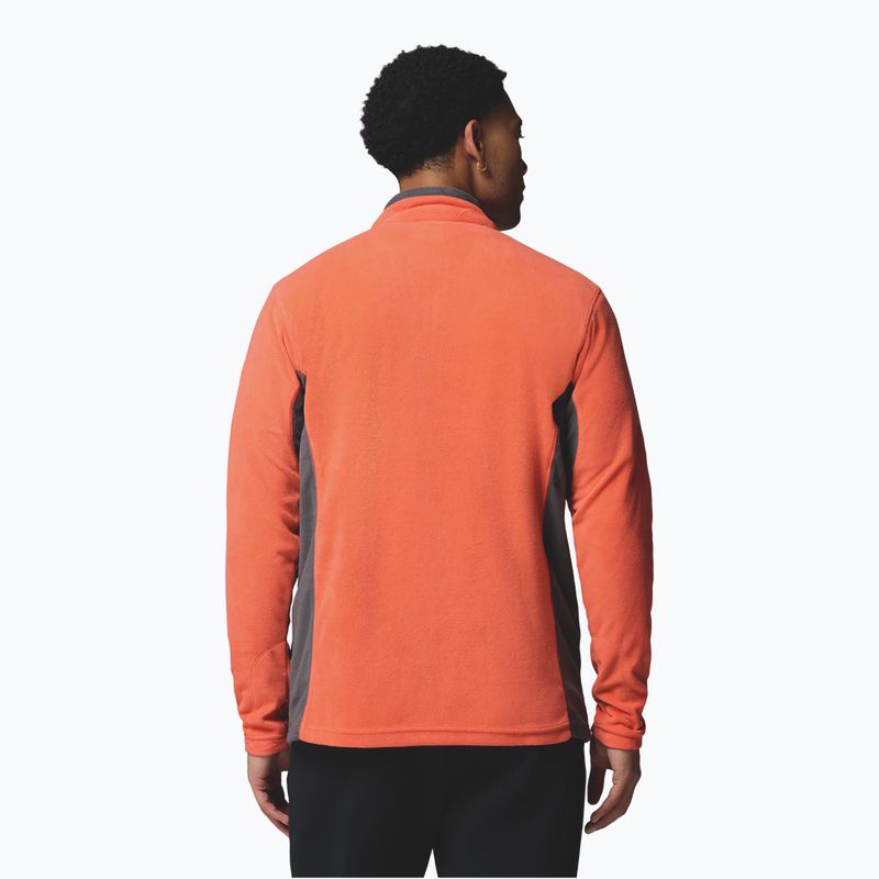 Herren-Fleecejacke Columbia Klamath Range II HZ zing/shark 3