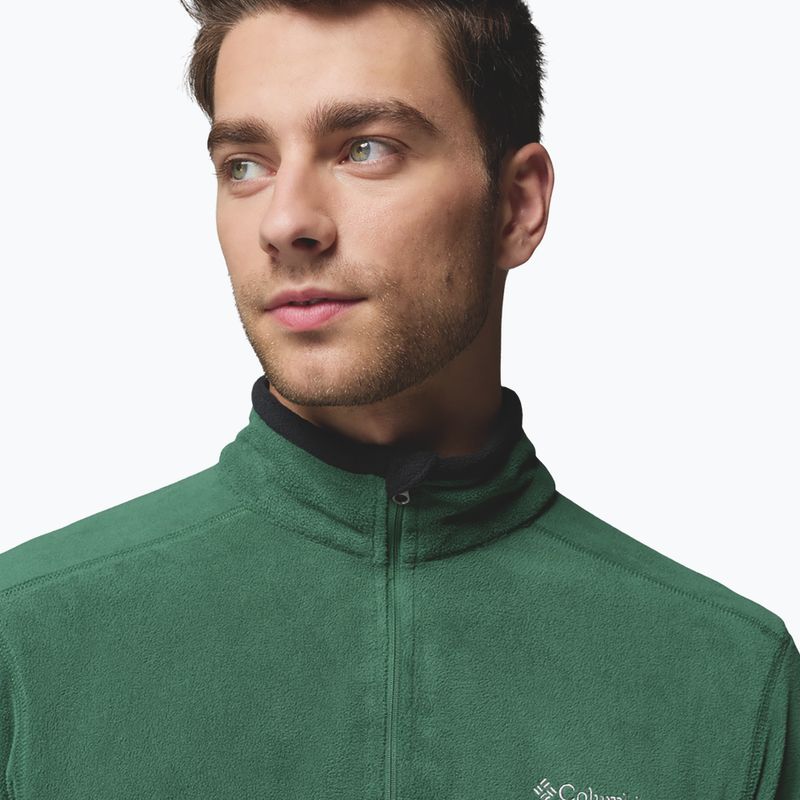 Fleecejacke für Herren Columbia Klamath Range II HZ Rain Forest/Black 5