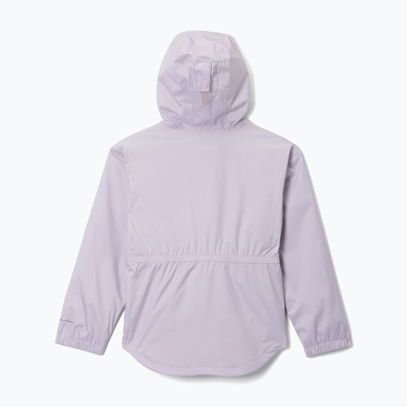 Regenjacke Kinder Columbia Rainy Trails II Fleece lavender pearl 2